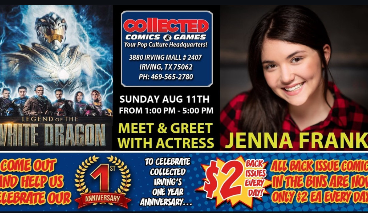 Jenna Frank @ Collected Comics & Games